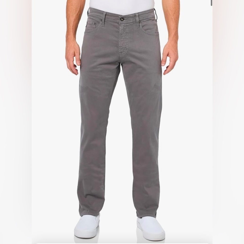 AG Jeans Mens Everett Slim Straight Leg Pants Gray Size 40 x 34